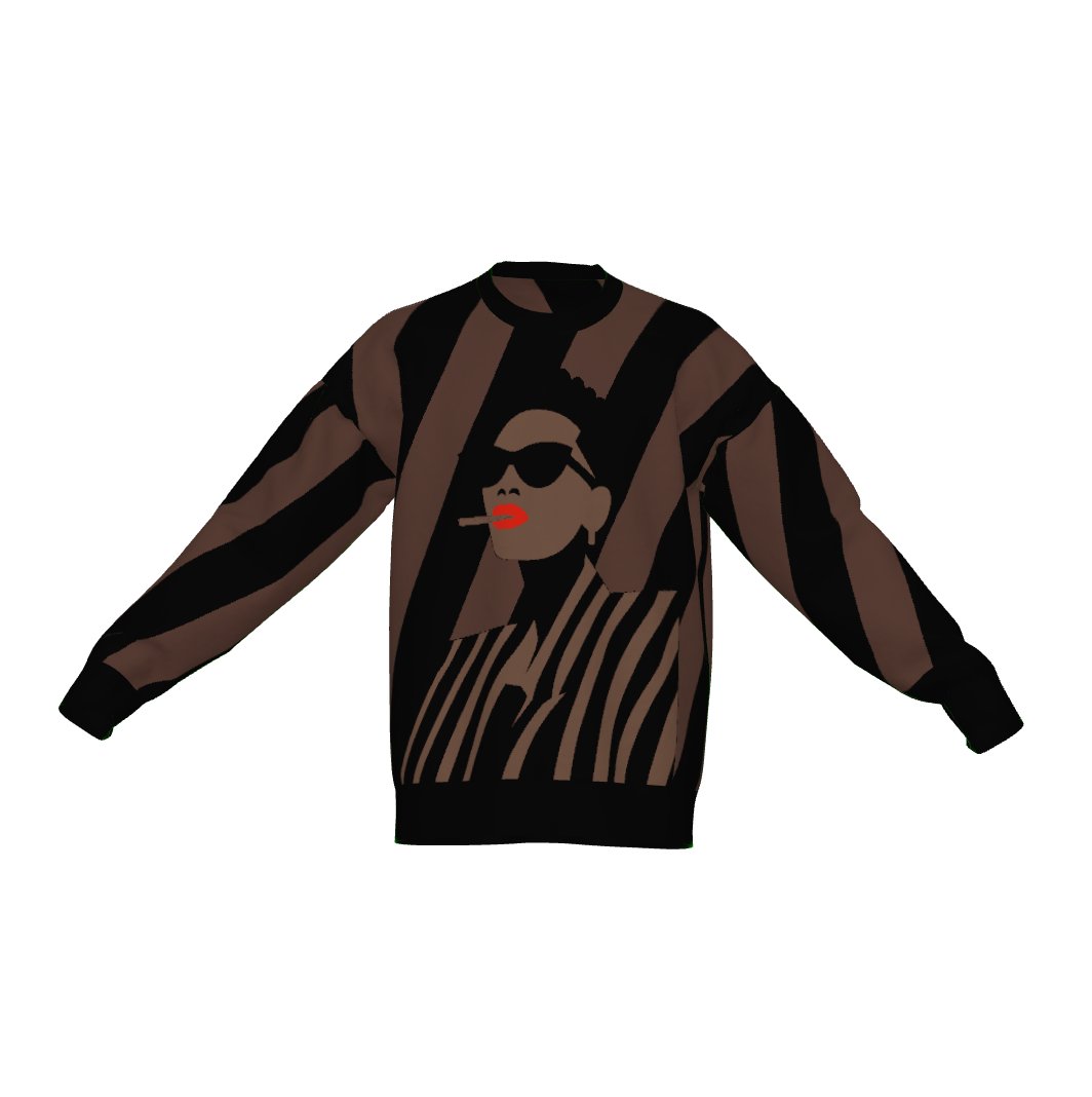 The Graphic Muse Knit Sweater