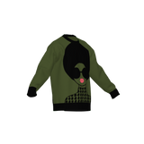Angi Diva Knit Sweater - Green