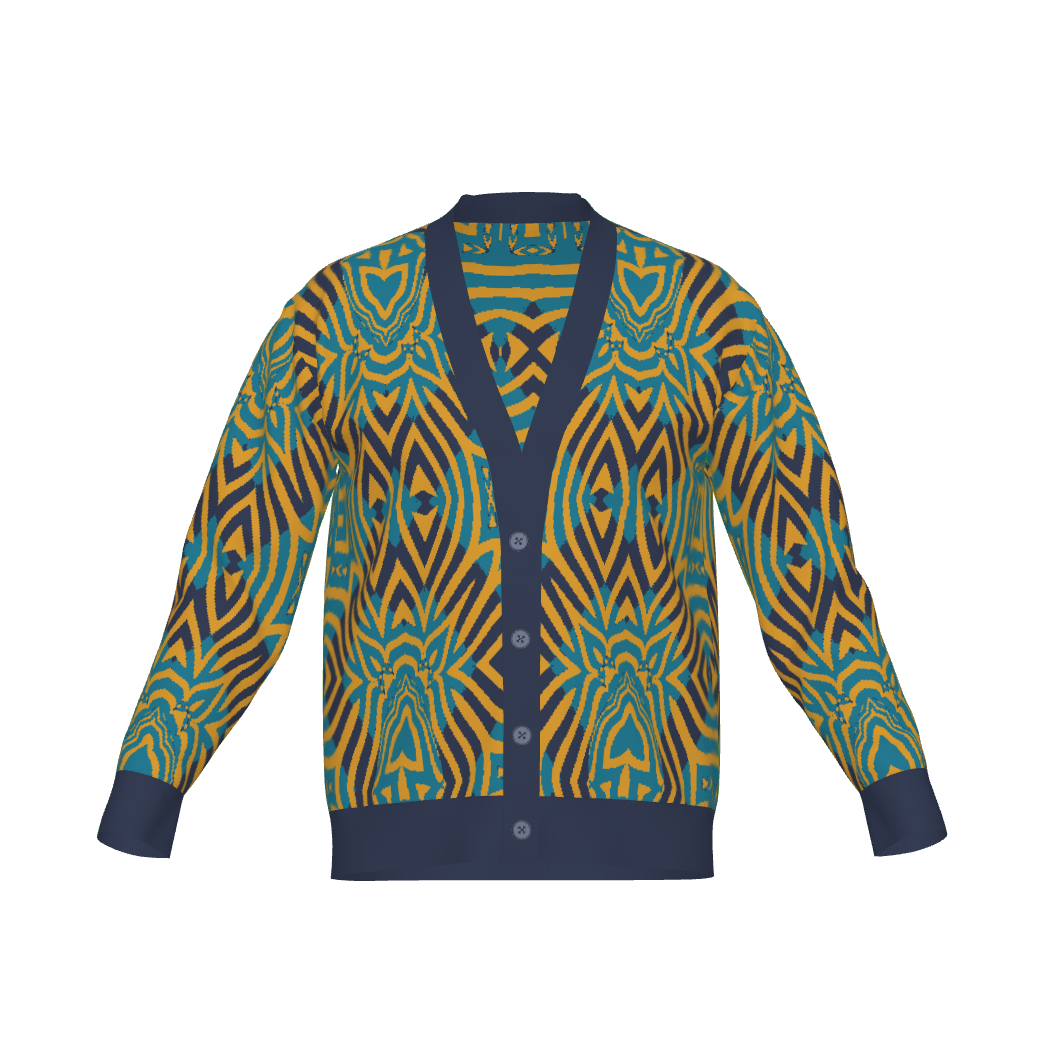 Maka Women’s African-Inspired Printed Cardigan – Lightweight, Stretch & Stylish