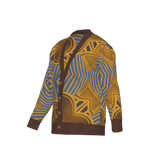 Chiamaka Jacquard Cardigan – Lightweight Knit Sweater