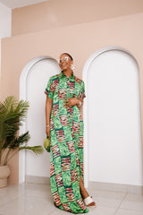 Adabeke Silk Ankara Kaftan