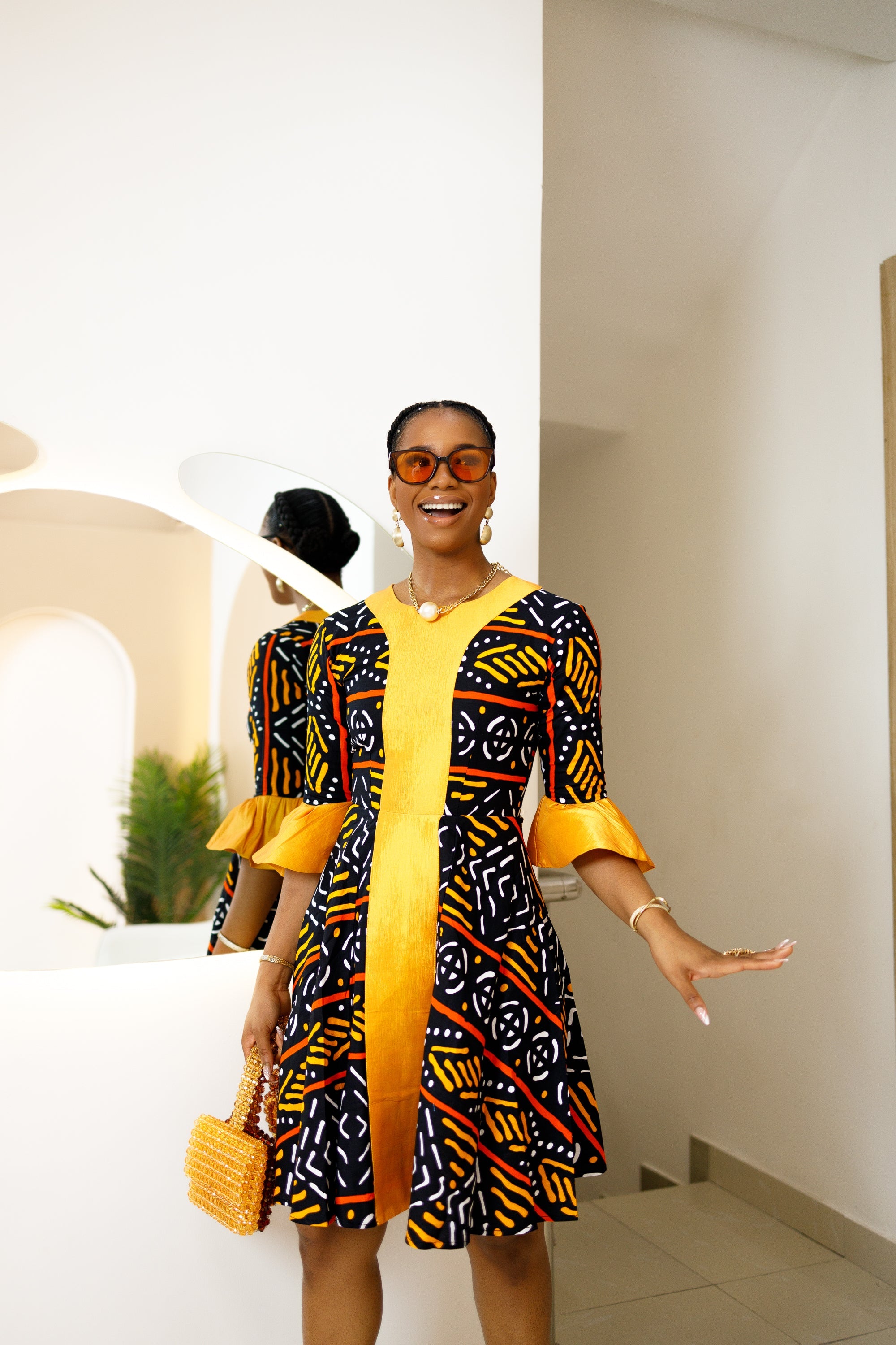 Afiaolu Midi Dress - FINAL SALE