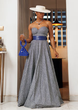Ikem Strapless Sweetheart Neckline Dress- FINAL SALE