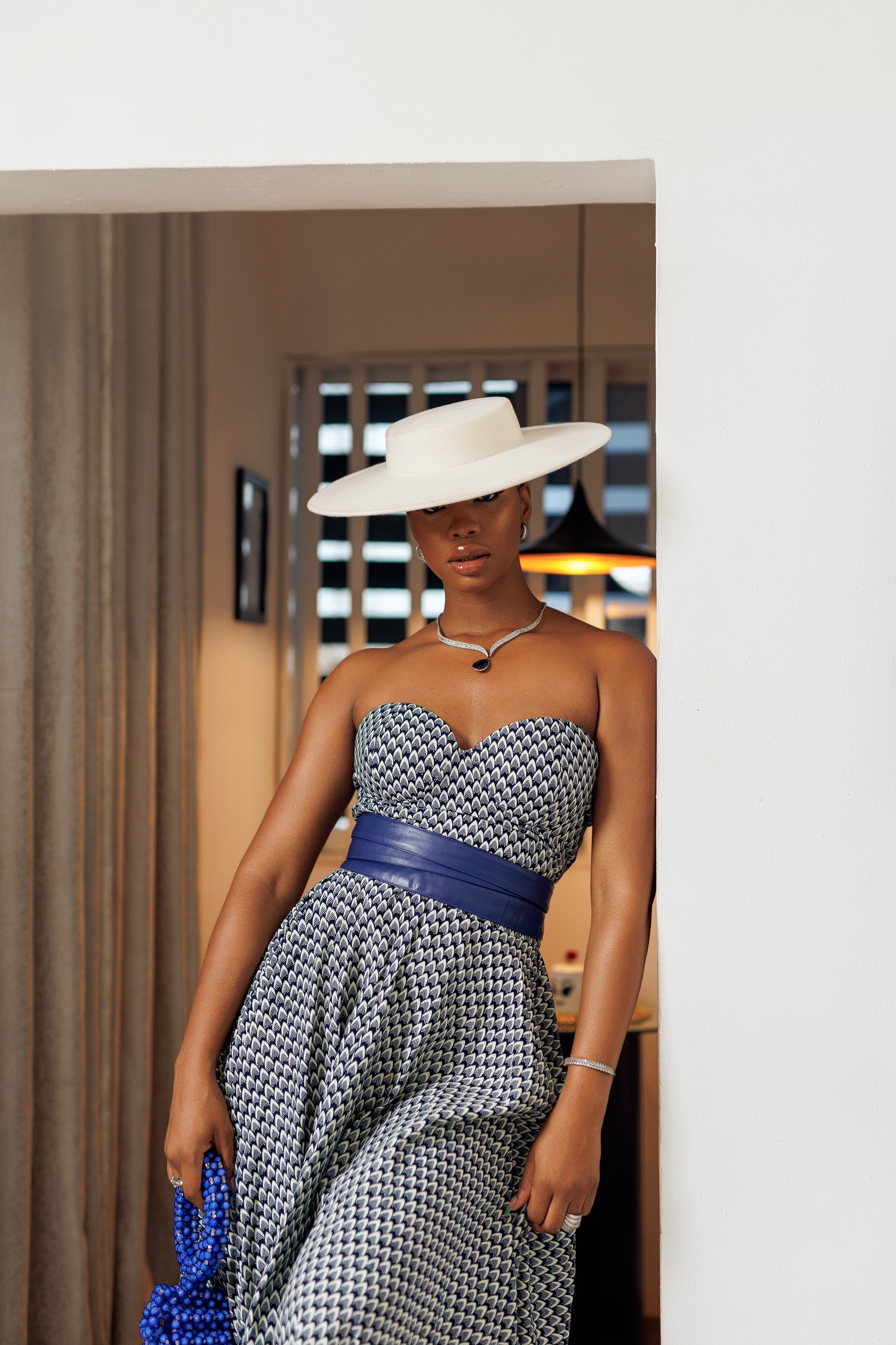 Ikem Strapless Sweetheart Neckline Dress- FINAL SALE