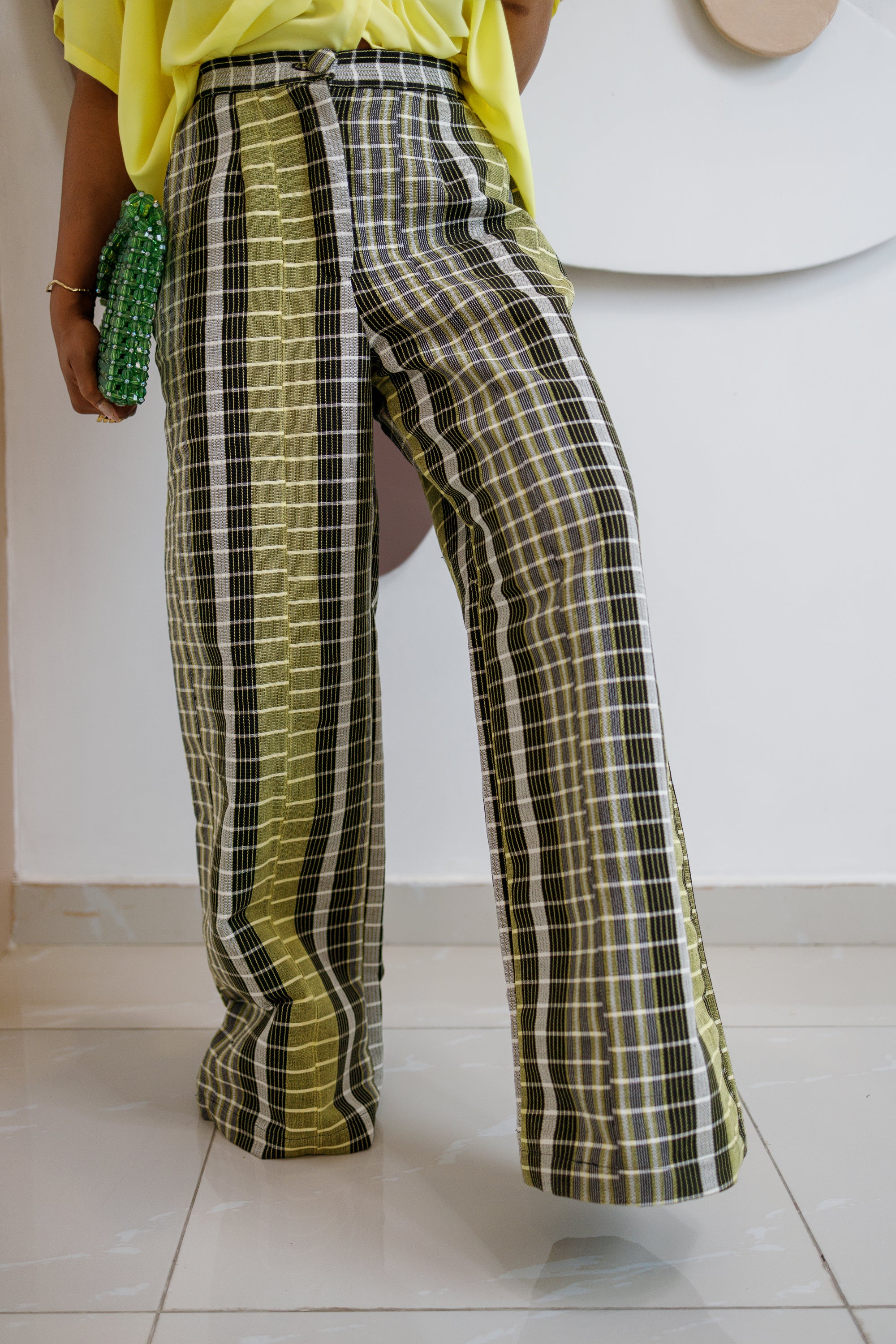 Pantalon cargo Okwa Aso Oke