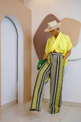 Pantalon cargo Okwa Aso Oke