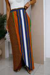 Akuluuno Patchwork Pants Skirt