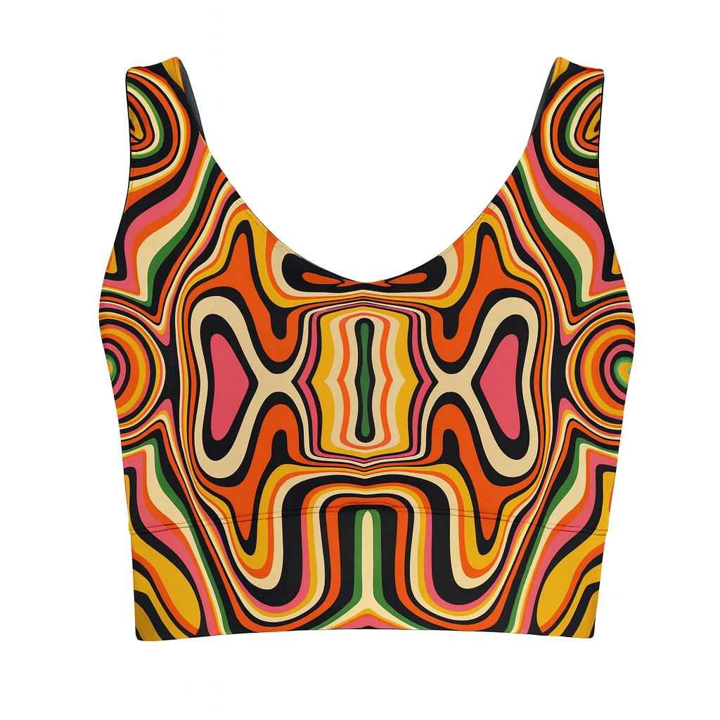 Kene Womens African Inspired SPORTS BRA
