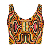 Kene Womens African Inspired SPORTS BRA