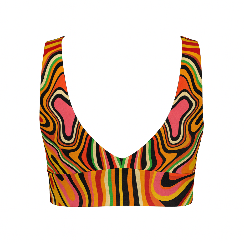 Kene Womens African Inspired SPORTS BRA