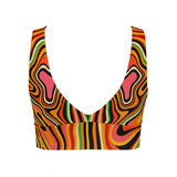 Kene Womens African Inspired SPORTS BRA
