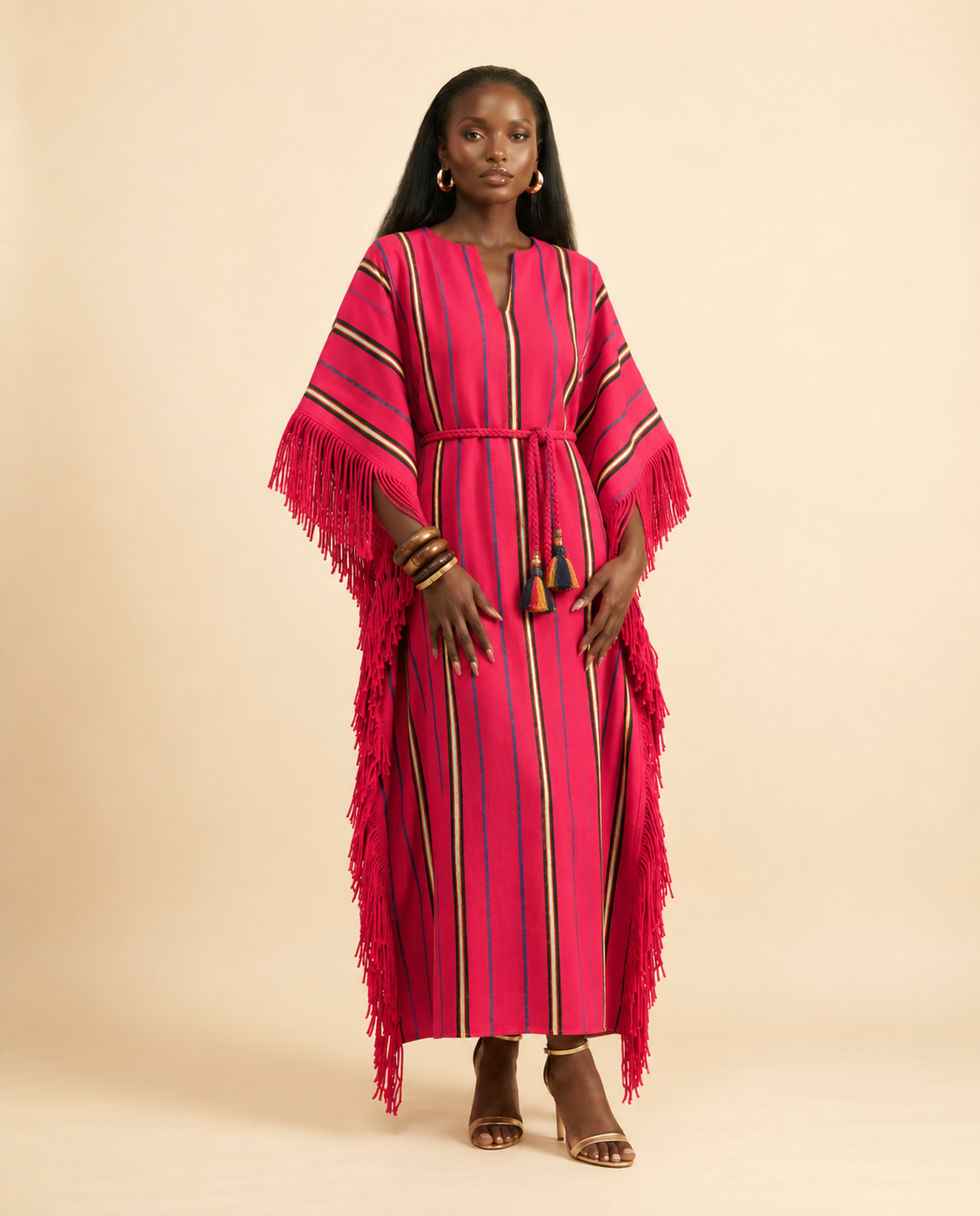 [Pre Order] Amuche Aso oke Bias-Cut Gown