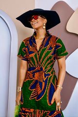 Robe longue caftan Chukwudi