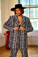 Conjunto de blazer Okofia