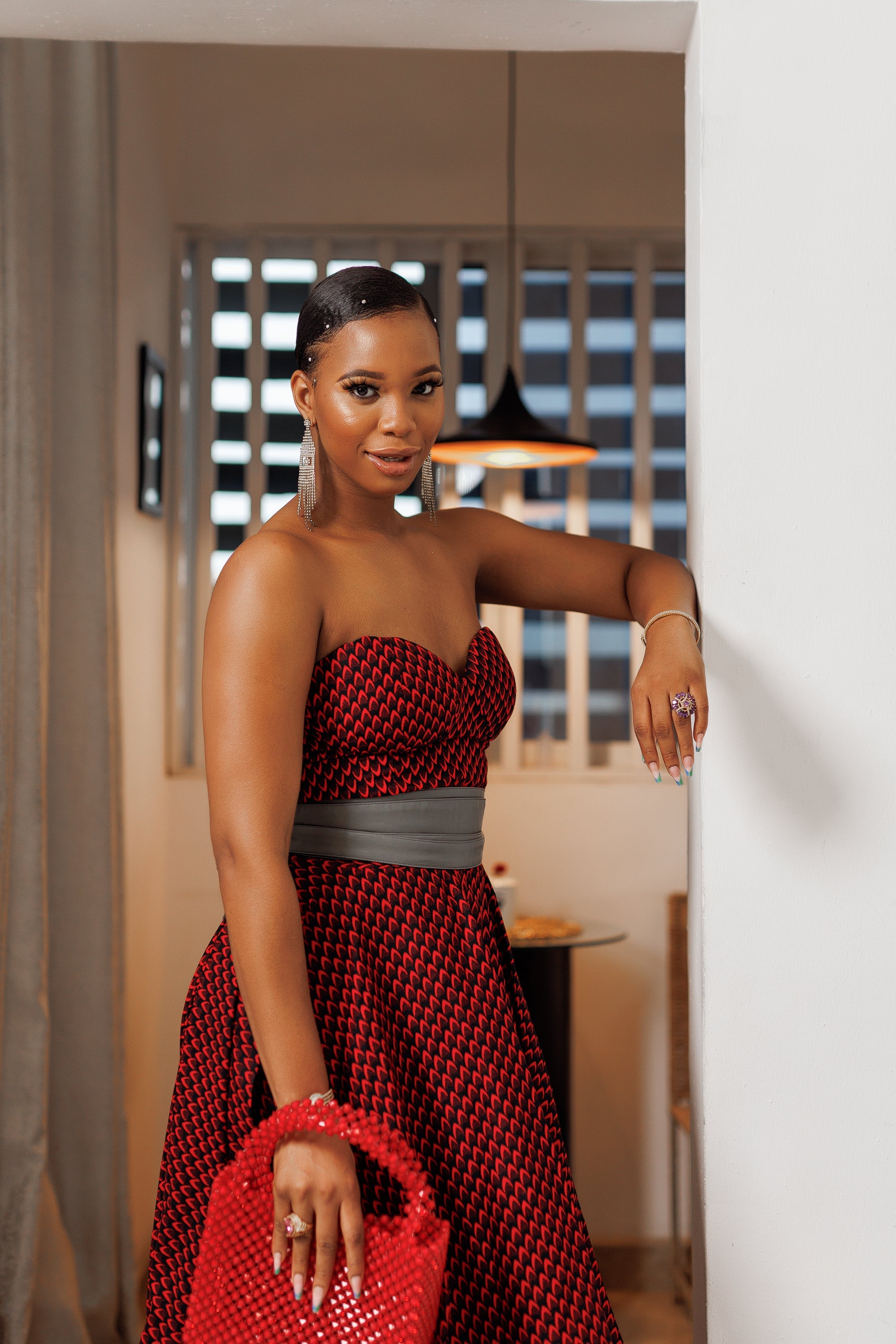 Efie Strapless Sweetheart Neckline Dress