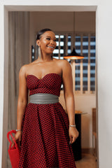 Efie Strapless Sweetheart Neckline Dress