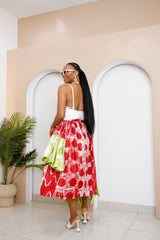 Jupe patchwork Onje Ankara