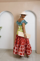 Robe longue caftan Chukwudi