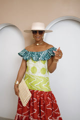 Robe longue caftan Chukwudi