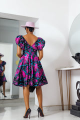 Vestido mini sin forro Ezidi