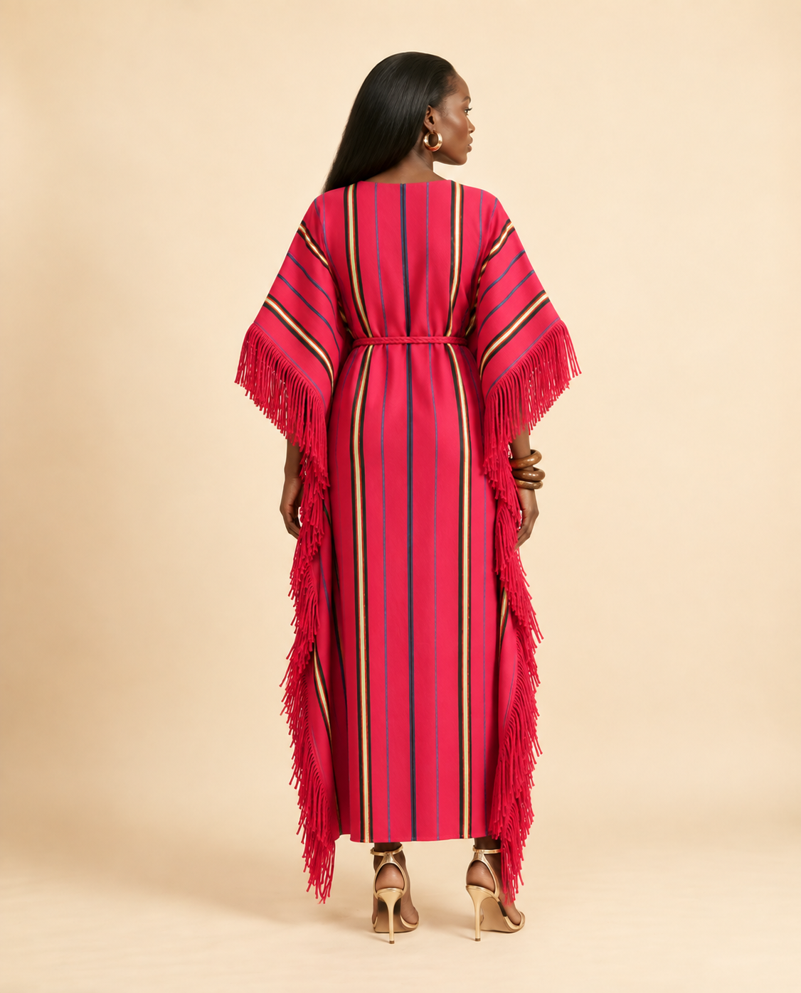 [Pre Order] Amuche Aso oke Bias-Cut Gown