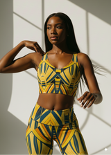 Eshe Womens African Inspired SPORTS BRA
