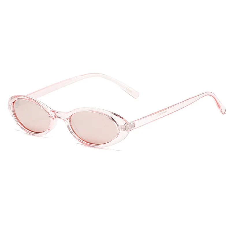 Chic Leopard Oval Sunglasses | Retro Cat Eye UV400 Shades for Women