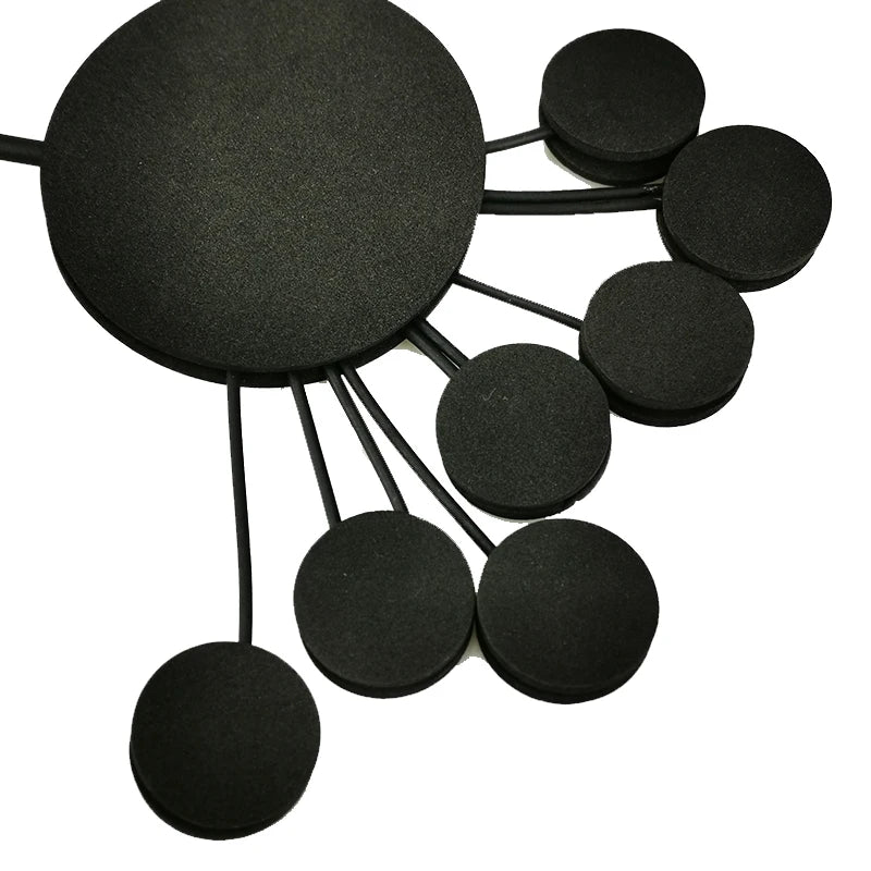 Avant-Garde Rubber & Alloy Pendant Necklace - Modern Chic for Women