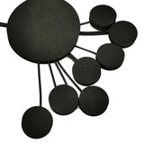 Avant-Garde Rubber & Alloy Pendant Necklace - Modern Chic for Women