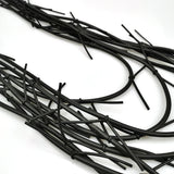 Hyperbole Statement Necklace - Modern Rubber Choker