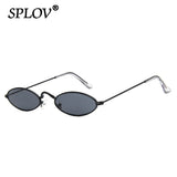 Retro Oval Steampunk Sunglasses - Vintage Street Fashion Eyewear UV400
