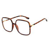 Chic Oversized Square Vintage Sunglasses - Luxury Women's UV400 Shades
