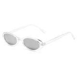 Chic Leopard Oval Sunglasses | Retro Cat Eye UV400 Shades for Women
