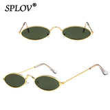 Retro Oval Steampunk Sunglasses - Vintage Street Fashion Eyewear UV400