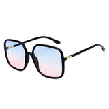 Chic Oversized Square Vintage Sunglasses - Luxury Women's UV400 Shades