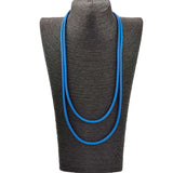 Chic Elastic Rubber Choker Necklace - Modern Handcrafted Jewelry