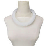 Luxury Mesh Ribbon Choker | Holographic 12-Color Collar Necklace