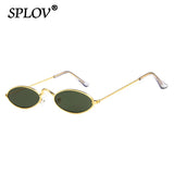 Retro Oval Steampunk Sunglasses - Vintage Street Fashion Eyewear UV400