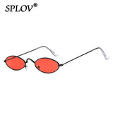 Retro Oval Steampunk Sunglasses - Vintage Street Fashion Eyewear UV400