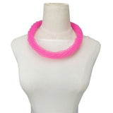 Luxury Mesh Ribbon Choker | Holographic 12-Color Collar Necklace