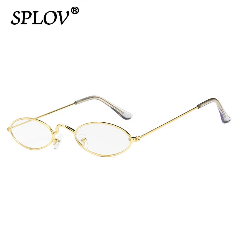 Retro Oval Steampunk Sunglasses - Vintage Street Fashion Eyewear UV400