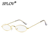 Retro Oval Steampunk Sunglasses - Vintage Street Fashion Eyewear UV400