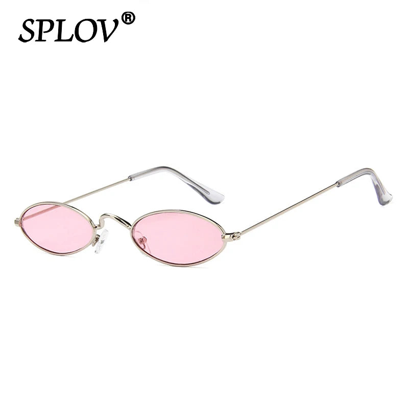 Retro Oval Steampunk Sunglasses - Vintage Street Fashion Eyewear UV400