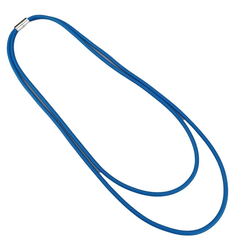 Chic Elastic Rubber Choker Necklace - Modern Handcrafted Jewelry