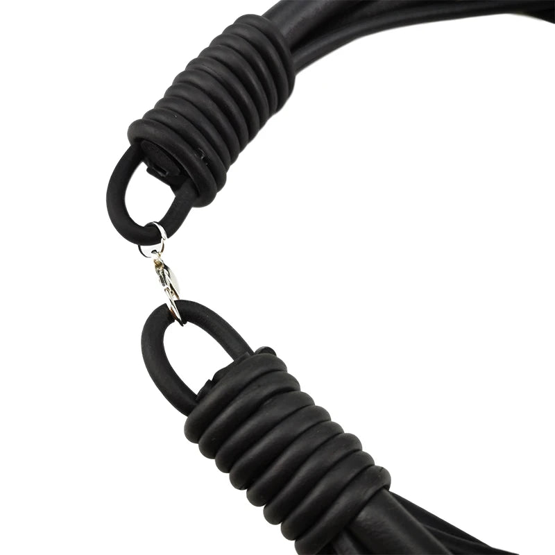 Avant-Garde Black Rubber Choker – Modern Punk Edge