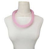 Luxury Mesh Ribbon Choker | Holographic 12-Color Collar Necklace