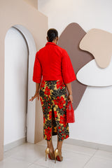 Ndukaaku Cropped Jacket & Skirt Set