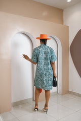 Jupe patchwork Onje Ankara