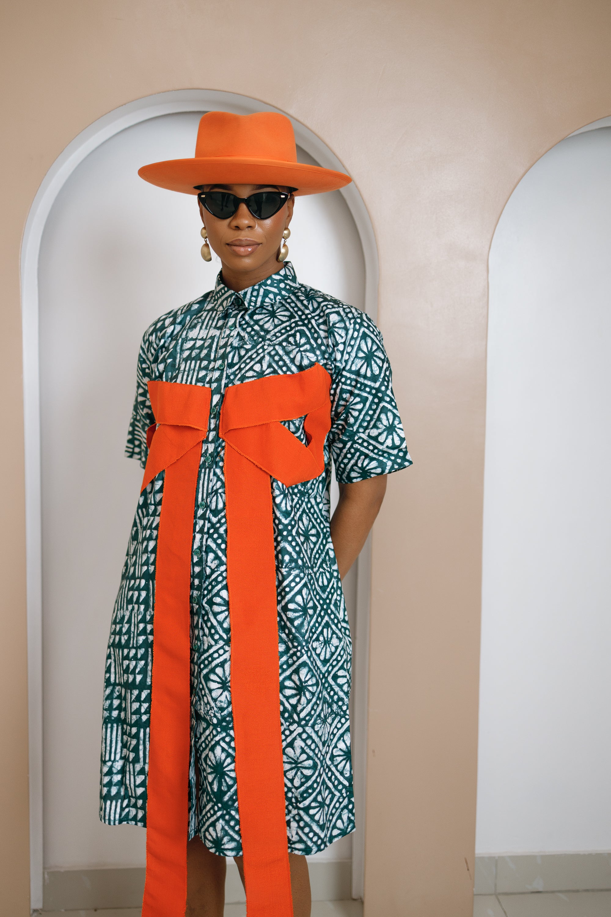 Jupe patchwork Onje Ankara