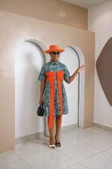 Jupe patchwork Onje Ankara